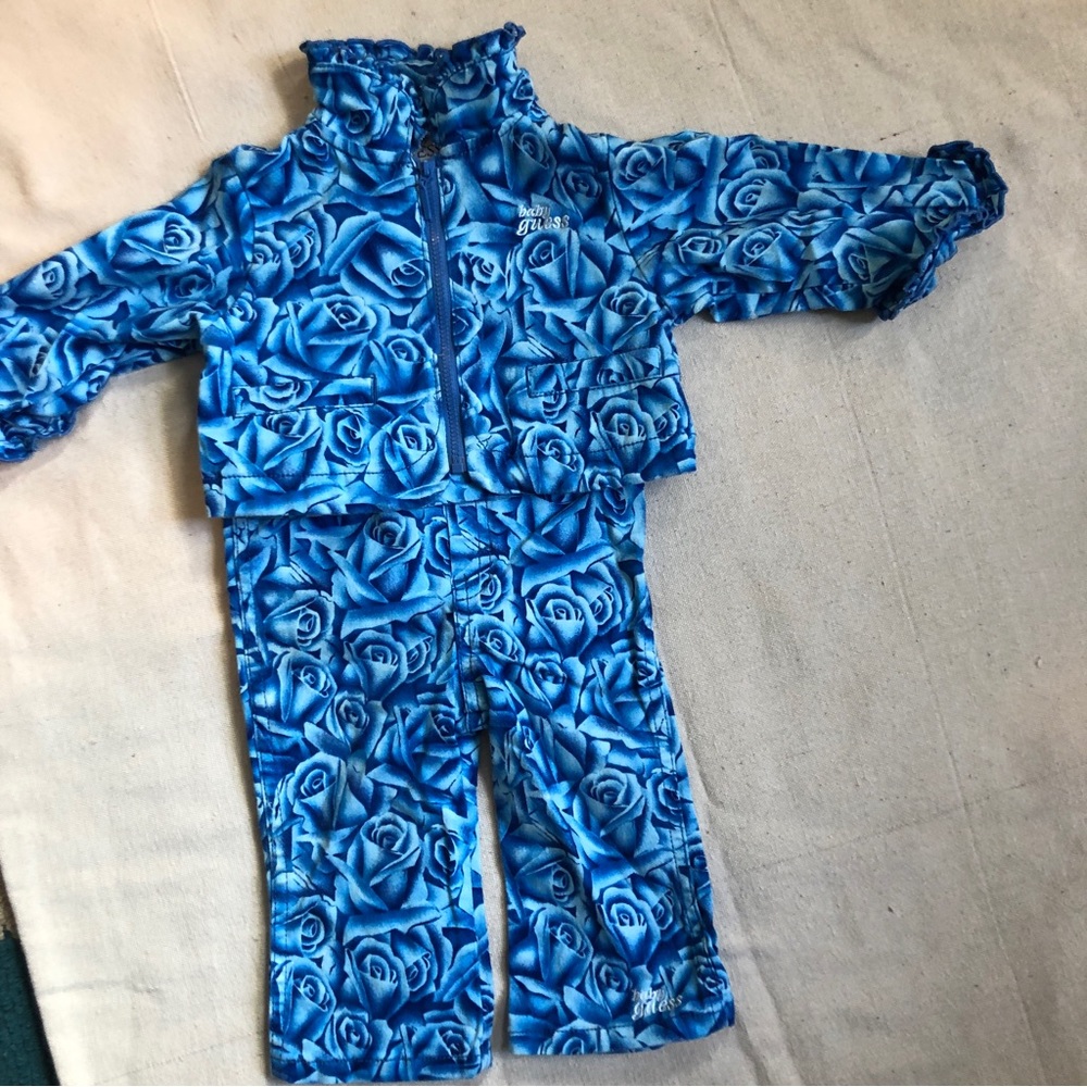 Guess 2 Piece Pants and Jacket Set 12M